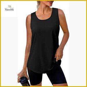 Women's Athletic Tank Top - Lightweight Workout Shirt - Regular Fit